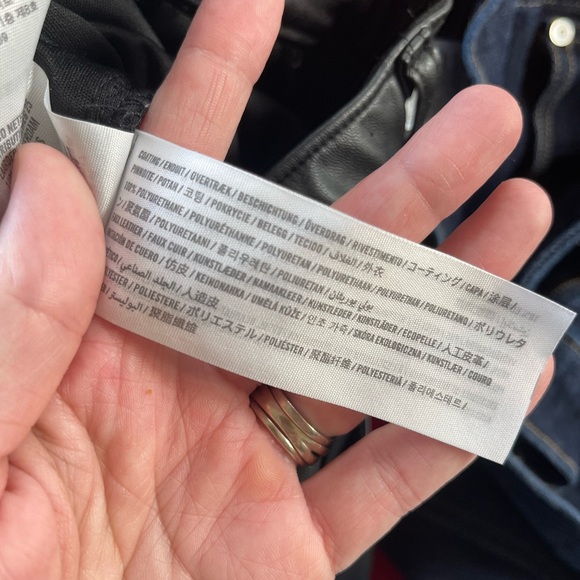 Abercrombie pleather high rise - Picture 5 of 5